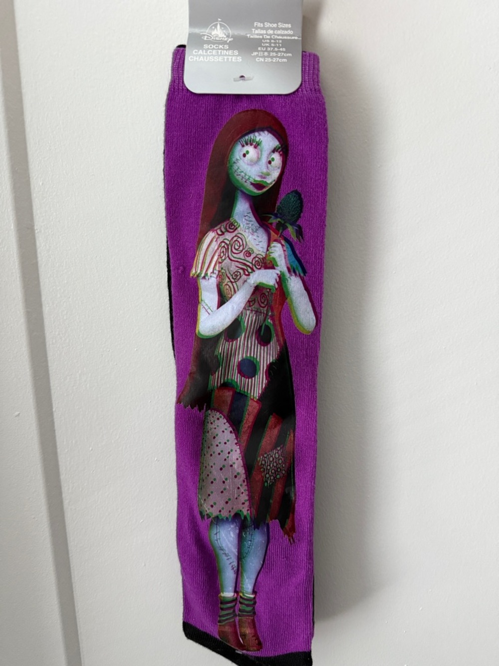 Disney Purple Nightmare Before Christmas Character Socks